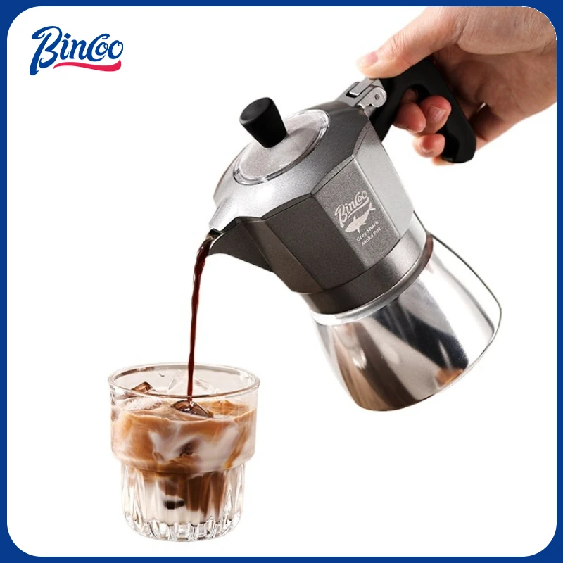Quality Coffee Equipment - Bincoo 2 Bardak Çift Valfli Moka
