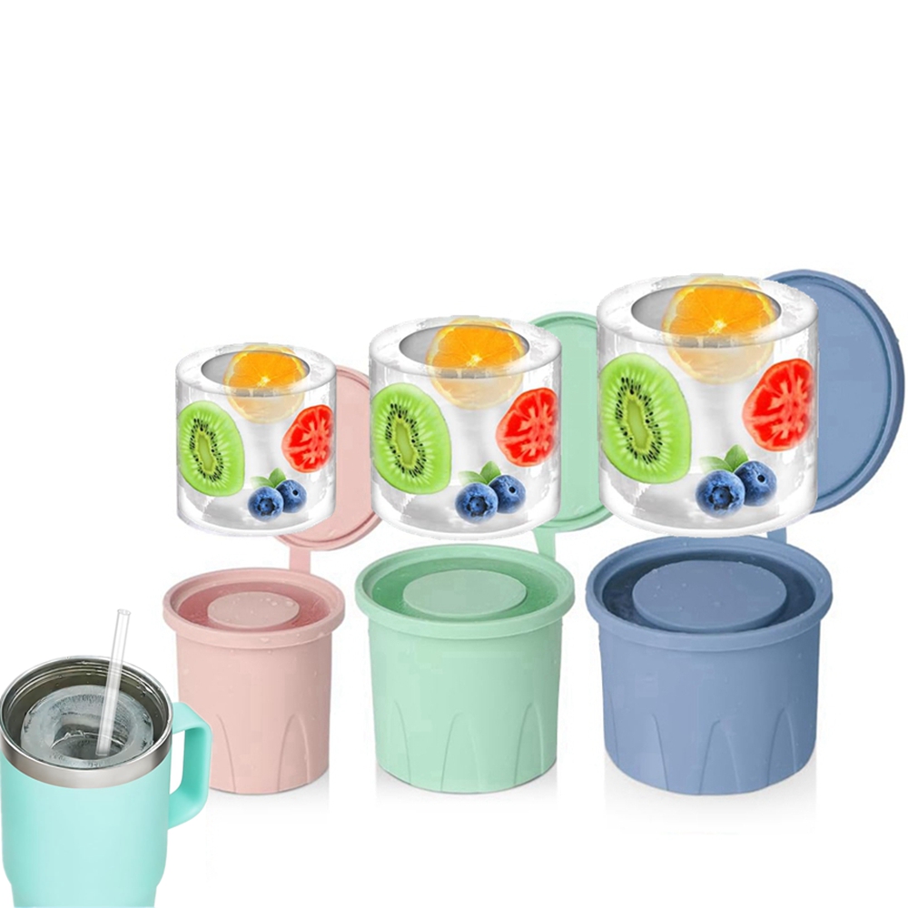 Coffee Equipment Tray - Büyük buz küpü tepsi silikon silindir