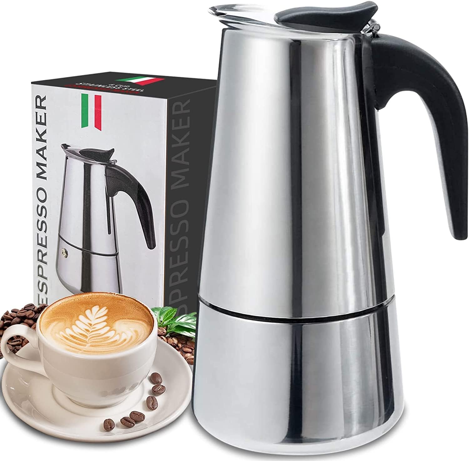 Quality Coffee Equipment - 4/6/9 bardak Pot Pot Caffe makinesi