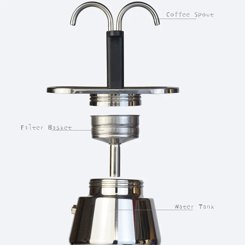 200ML Mini Pot Pot çift tüp 30 - Quality Coffee Equipment incelemesi ve fiyatı