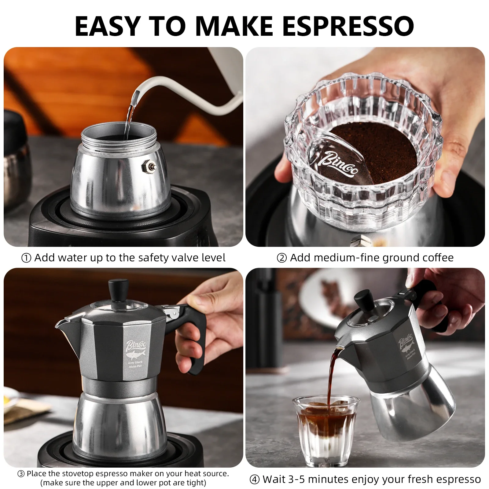 Bincoo 2 Bardak Çift Valfli Mo - Quality Coffee Equipment incelemesi ve fiyatı
