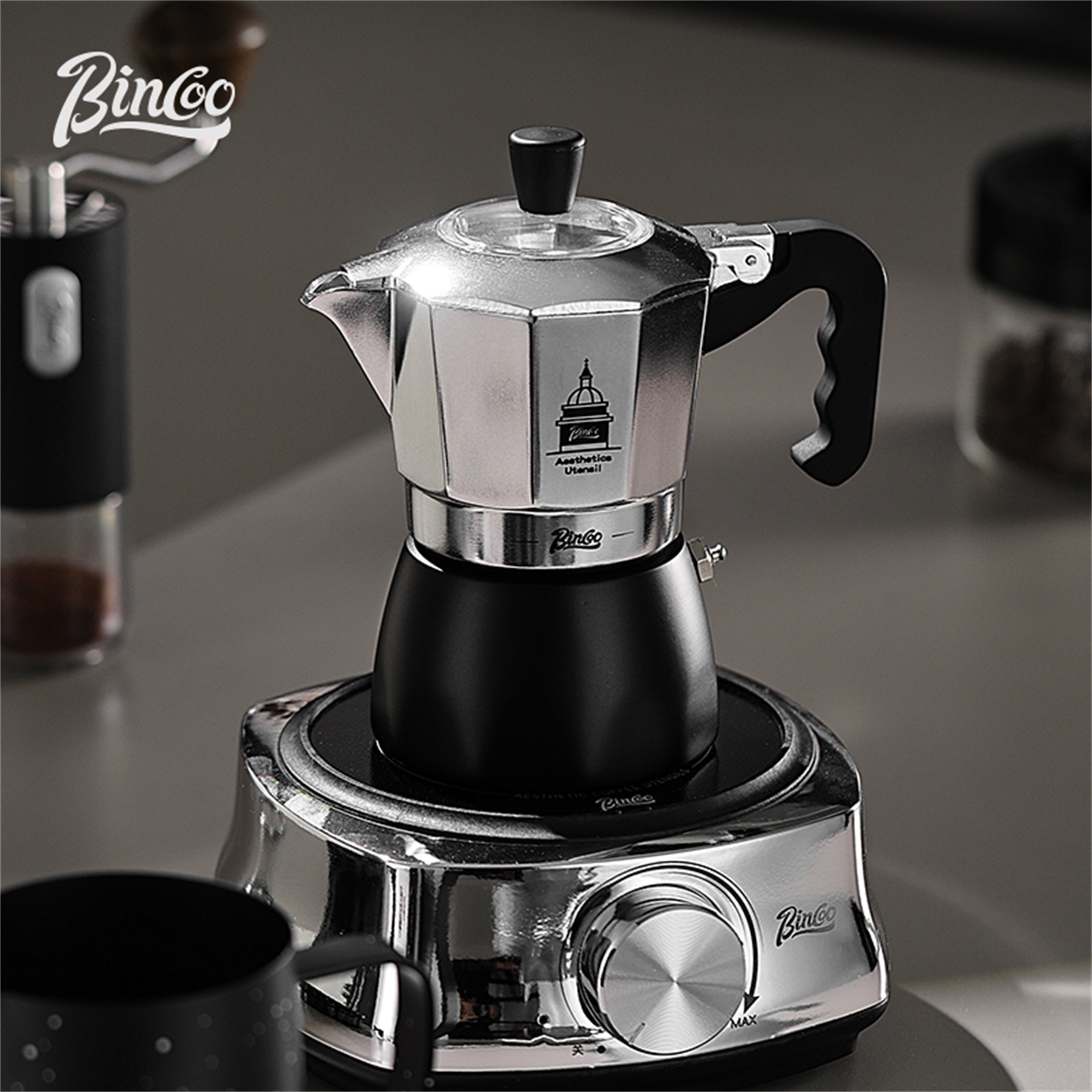 BINCOO Çift Valfli Moka Pot, E - Quality Coffee Equipment incelemesi ve fiyatı