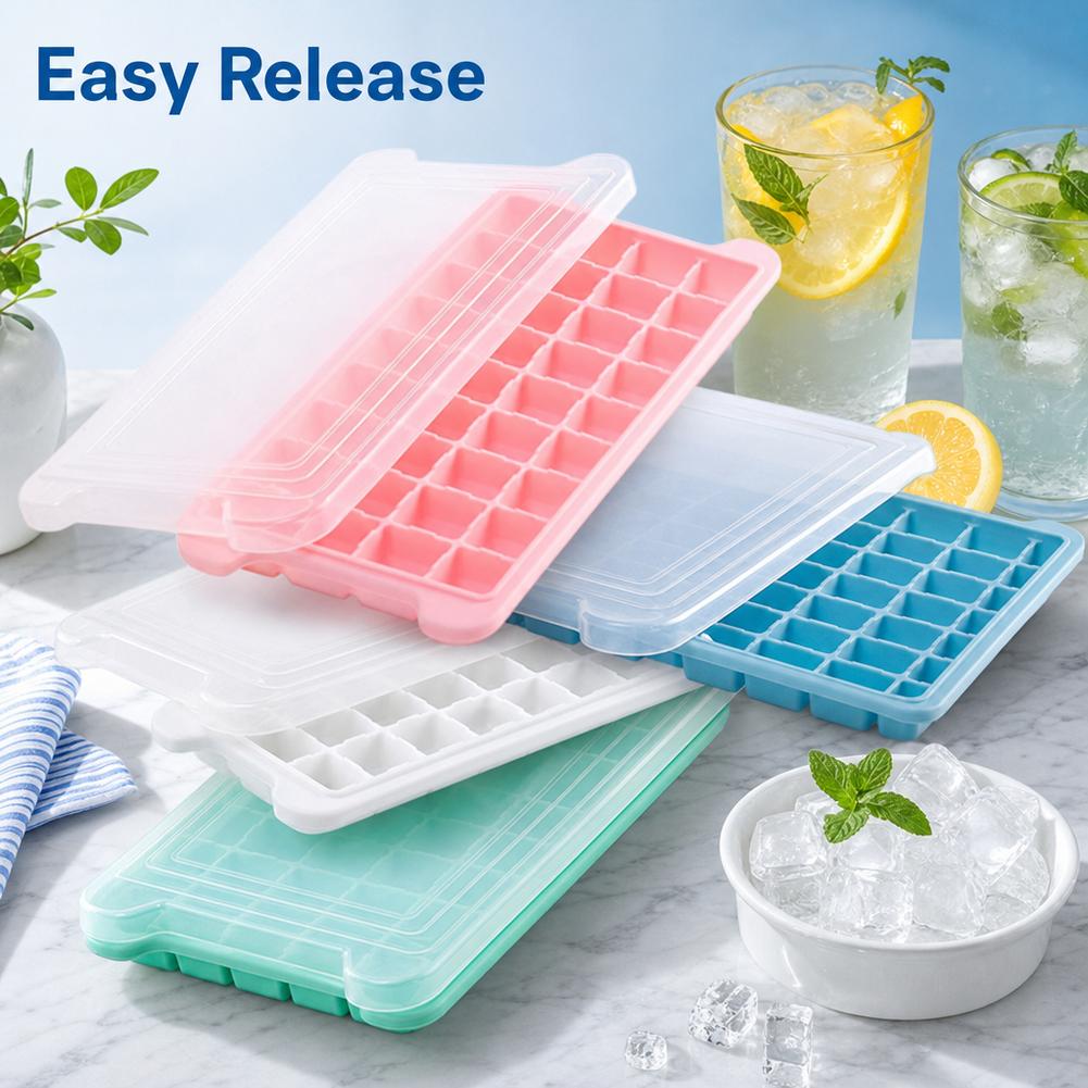 Kapaklı Silikon Buz Kalıbı 36  - Coffee Equipment Tray incelemesi ve fiyatı