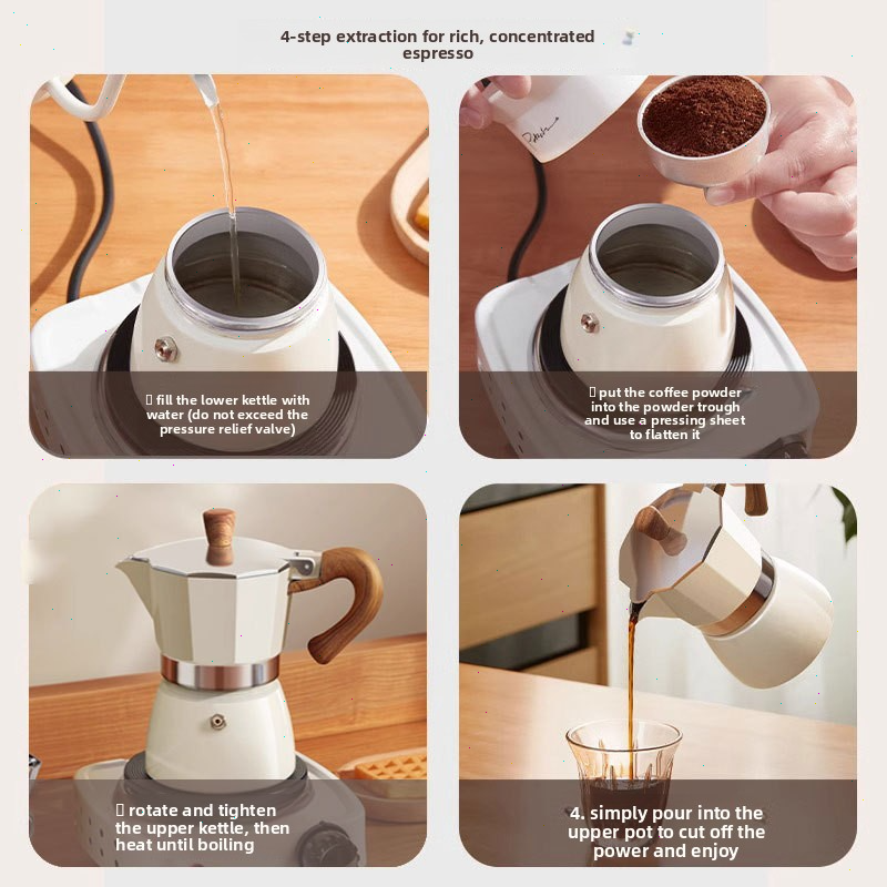 Yuvarlak Tabanlı Moka Pot Tek  - Quality Coffee Equipment incelemesi ve fiyatı