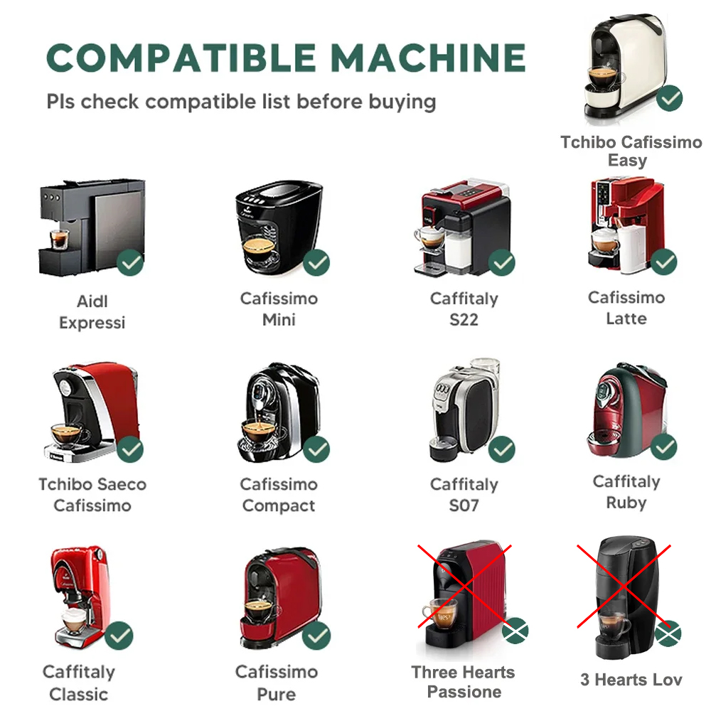 3 Kalp Tchibo Cafissimo K ücre - Quality Coffee Equipment incelemesi ve fiyatı